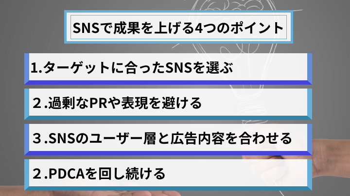 sns広告で成果を出す方法